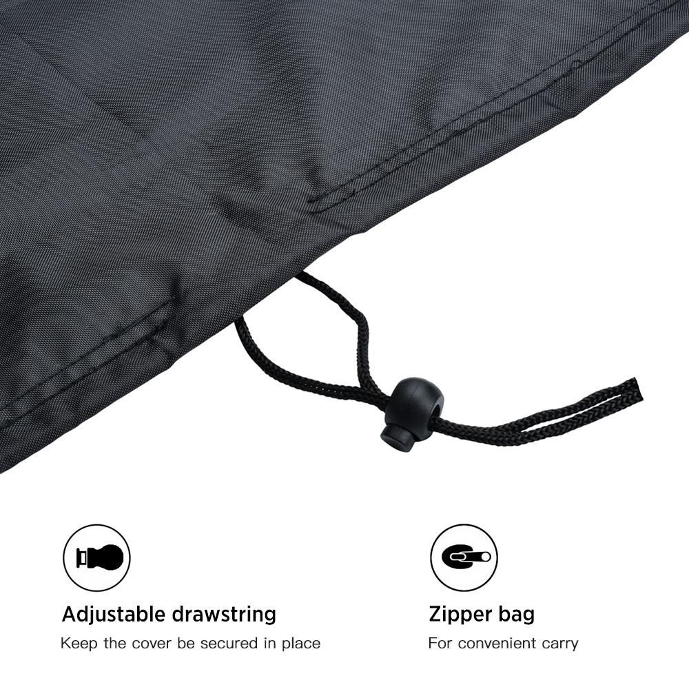 9ft Waterproof Billiard Table Cover Folding Pool Table Cover Dustproof Cover Moisture Resistant Durable Oxford