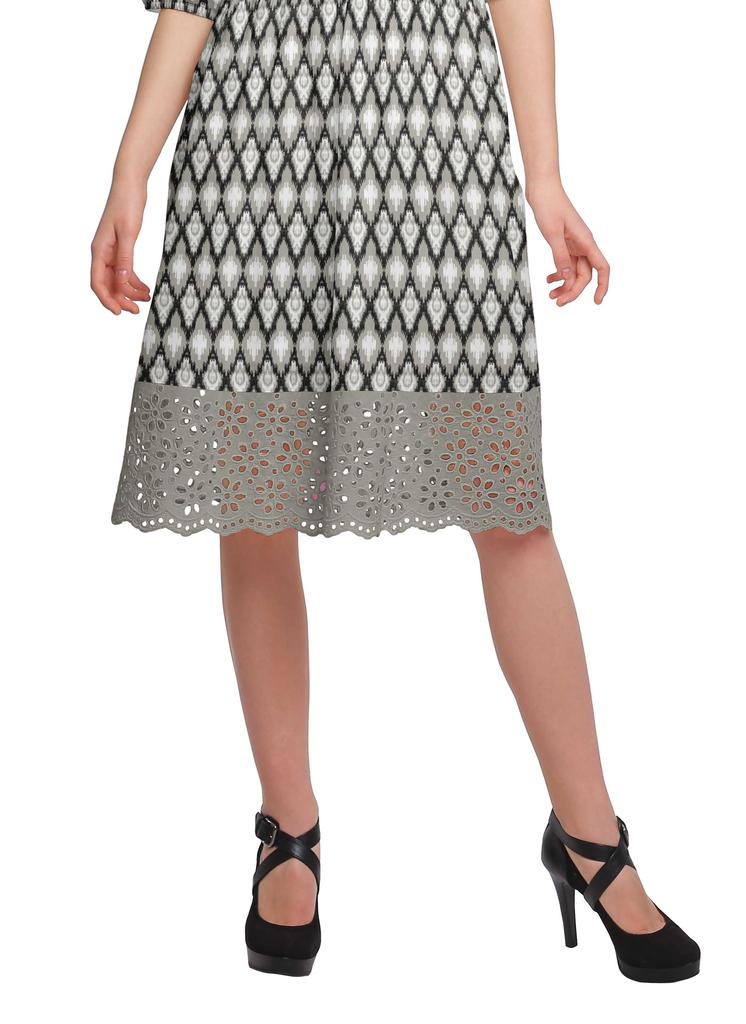 Moomaya Платье с коротким рукавом для женщин, вечернее платье из хлопка с принтом, повседневное