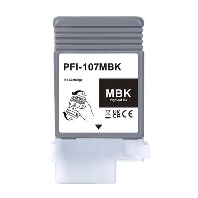 LCL Совместимые Пигментные Чернильные Картриджи Пакет Матовые для Canon и PFI-107/PFI-107MBK (1 черный) iPF670, iPF670, МФУ, iPF770, iPF770, Школа, iPF680,