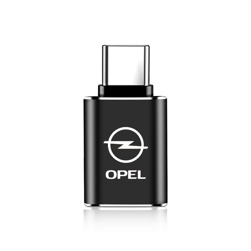 Автомобильный адаптер Type-C на USB 3.0 Автомобильный конвертер Детали интерьера Для Opel Astra C G H Insignia J K Zafira B Corsa Vectra C Corsa C