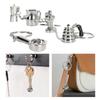 5Pieces Espresso Portafilter Keychain Coffee Tool Designs Unique Coffee Accessory Perfect Coffee Machine Charm for Daily