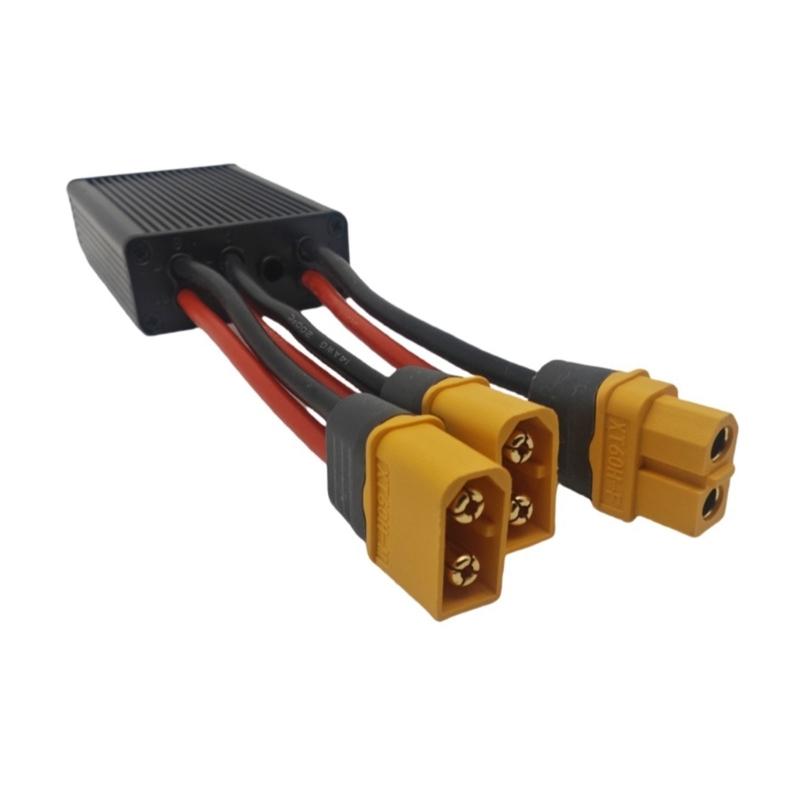 Электрический модуль параллельного подключения двойной батареи Преобразователь разряда батареи для электровелосипеда Двойной аккумуляторный блок Переключатели Балансир