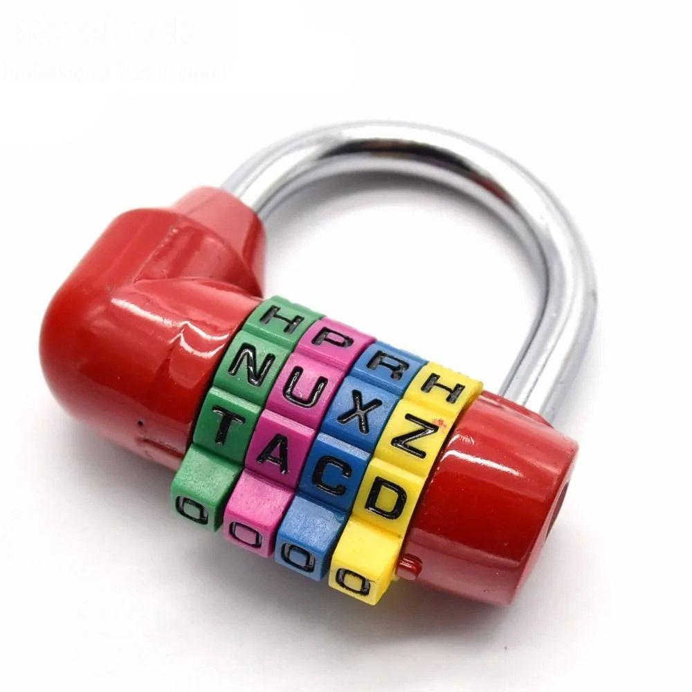 Безопасность 4-значный кодовый навесной замок Безопасно Код Путешествия Пароль Замок Ящик для инструментов