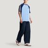 adidas Originals X Disney Кот Чешир Свободный крой Круглый вырез В полоску Повседневная Спортивная Короткий рукав Футболка Унисекс Топы KY8308