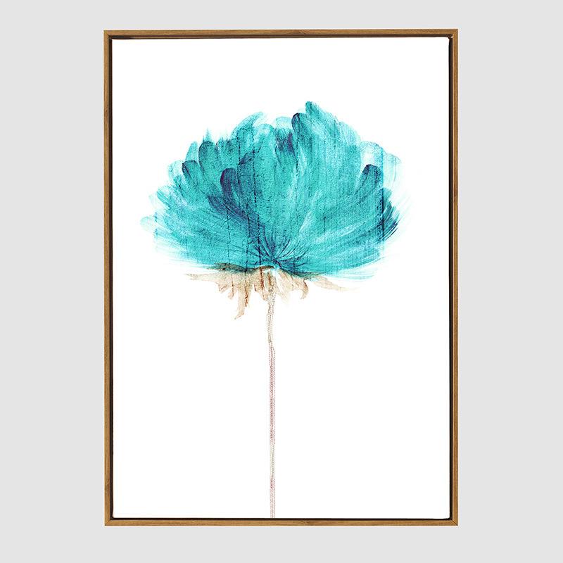 Винтажный минималистичный розовый цветок орхидеи, печать плакатов, настенная картина для гостиной, картина на холсте, домашний декор, без рамки