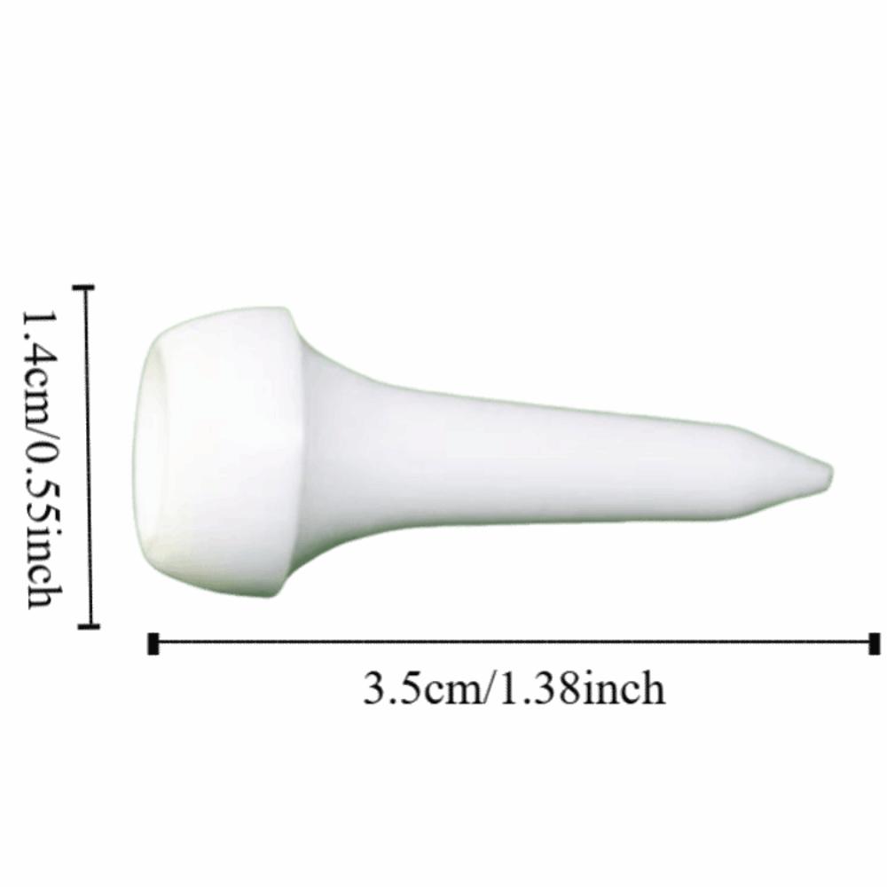 50pcs Multi-Color Golf Ball Pegs Precise Swing Golf Tee Designed Mushroom Ball Nail Training Aid