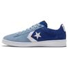 Cons Pro Leather Color-blocking Casual Enveloping Low-Top Board Shoes Unisex Light Blue
