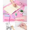 Mechanical Pencil Set with Pink Pencil Case,12X Pastel Mechanical Pencil 0.5mm-2.0mm with 564X HB+36X Color Leads for Writing, Drafting, Drawing,