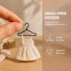 20pcs 65mm Size Doll Clothes Hangers Small Size Doll Dress Hangers  For Miniature Display