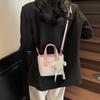 2025 Portable Niche Design Bag Women's Bucket Bag New Sweet Shoulder Messenger Bag