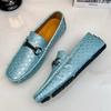 New Handmade Loafers Men Casual Shoes Big Size 48 Shoes Men Loafers Moccasins Comfortable Slip On Driving Loafers for Men