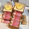 3D Pop-Up Поздравительная открытка Красный конверт на День Рождения 6 кармашков для карт Золотая музыкальная световая открытка Складывающаяся