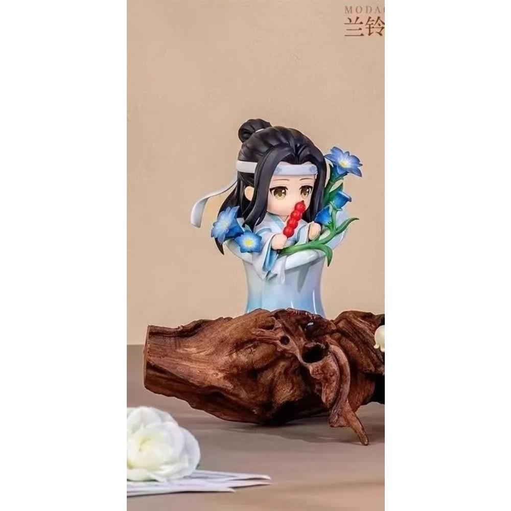 Оригинальная фарфоровая фигурка Mo Dao Zu Shi серии Bloom Rhythm, сюрприз-бокс, милая фигурка Вэй Усяня и Лань Ванцзи, таинственная коробка, аниме-подарки, игрушки