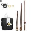 Clock Mechanism 1 Set Accessories Mute Repair Parts Decorative Quartz Movement Pointer Long Shaft DIY Kit for Home