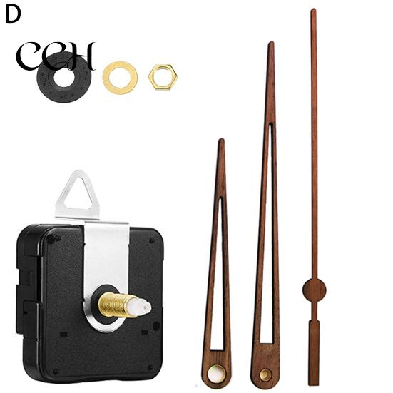 Clock Mechanism 1 Set Accessories Mute Repair Parts Decorative Quartz Movement Pointer Long Shaft DIY Kit for Home