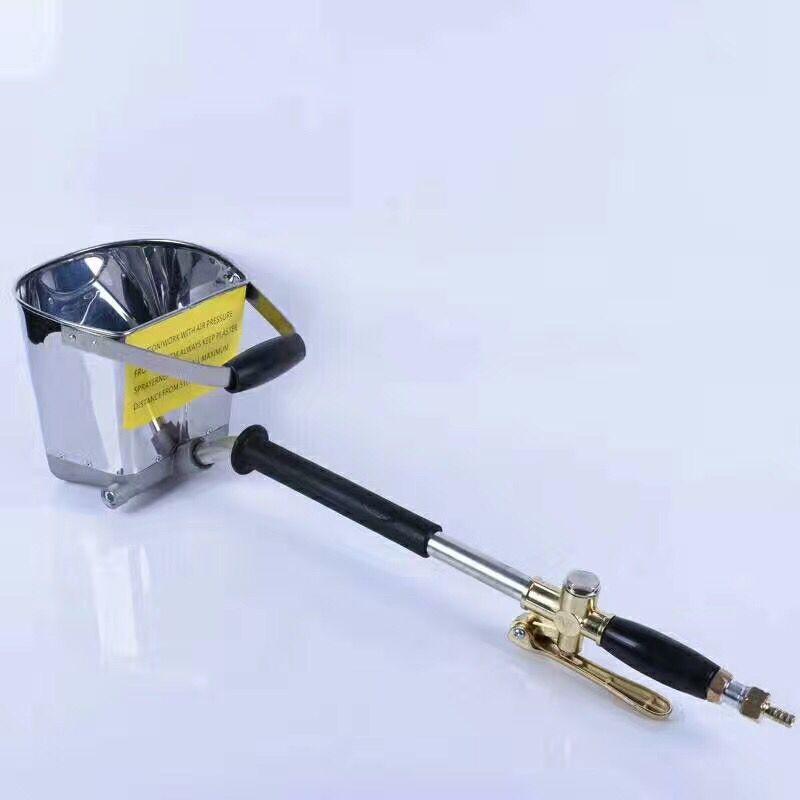 Пистолет-распылитель для покраски стен, потолков, распылитель цементного раствора, штукатурный бункер, пистолет с 4-струйным бункером, ковш, строительный инструмент