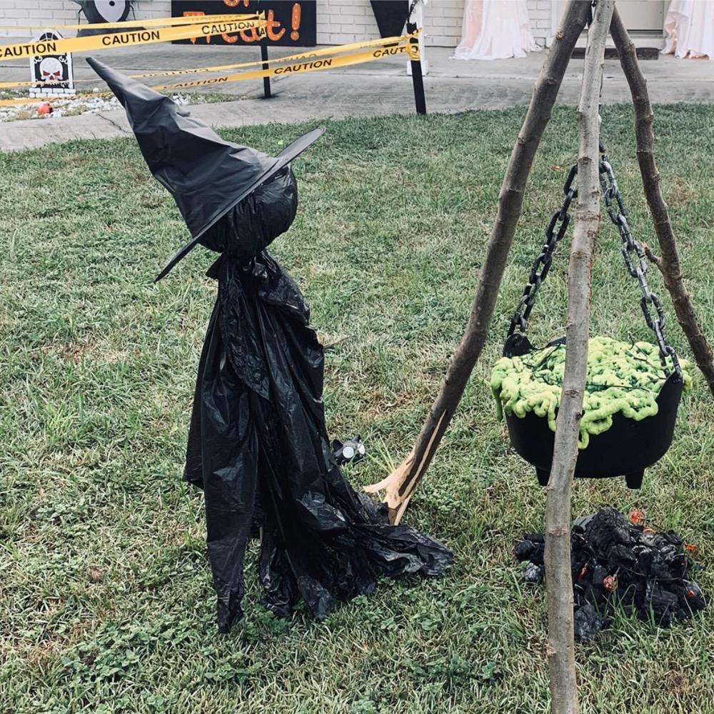 1/3pcs Halloween Witch Hat Halloween Party Cosplay Costume Accessory Black Wizard Hat Floating for Home Yard Hanging Horror Prop