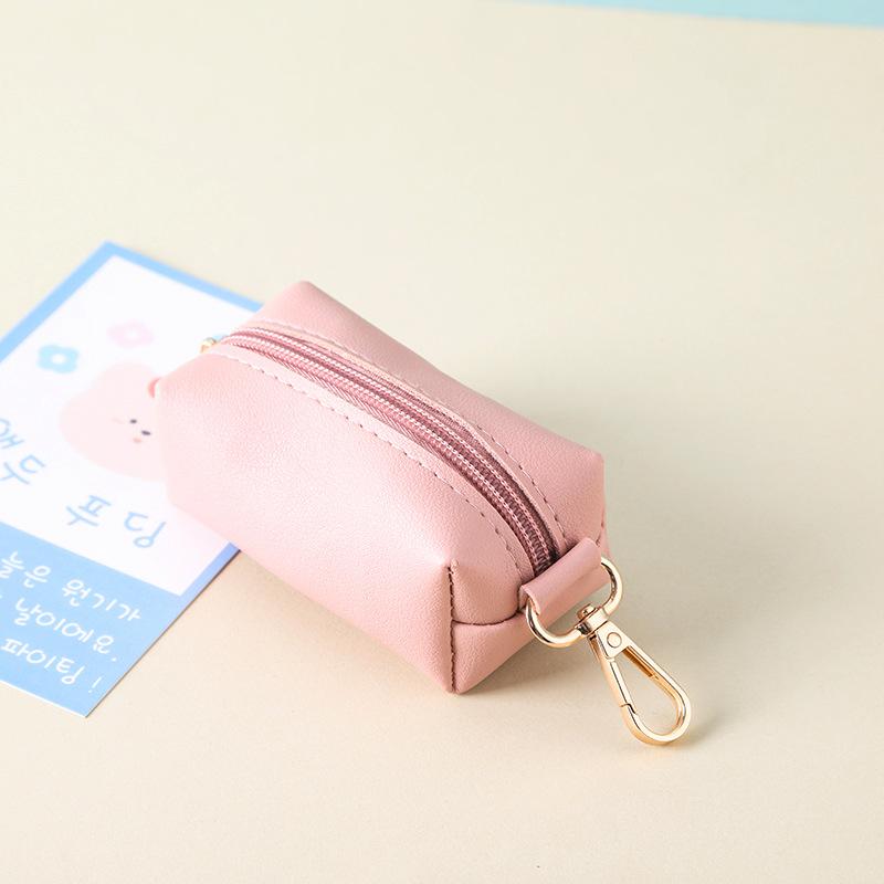 Кожаный держатель для мешков для собачьих какашек, диспенсер для мешков для мусора с металлическим зажимом для поводка, портативный кожаный держатель для мешков для собачьих какашек