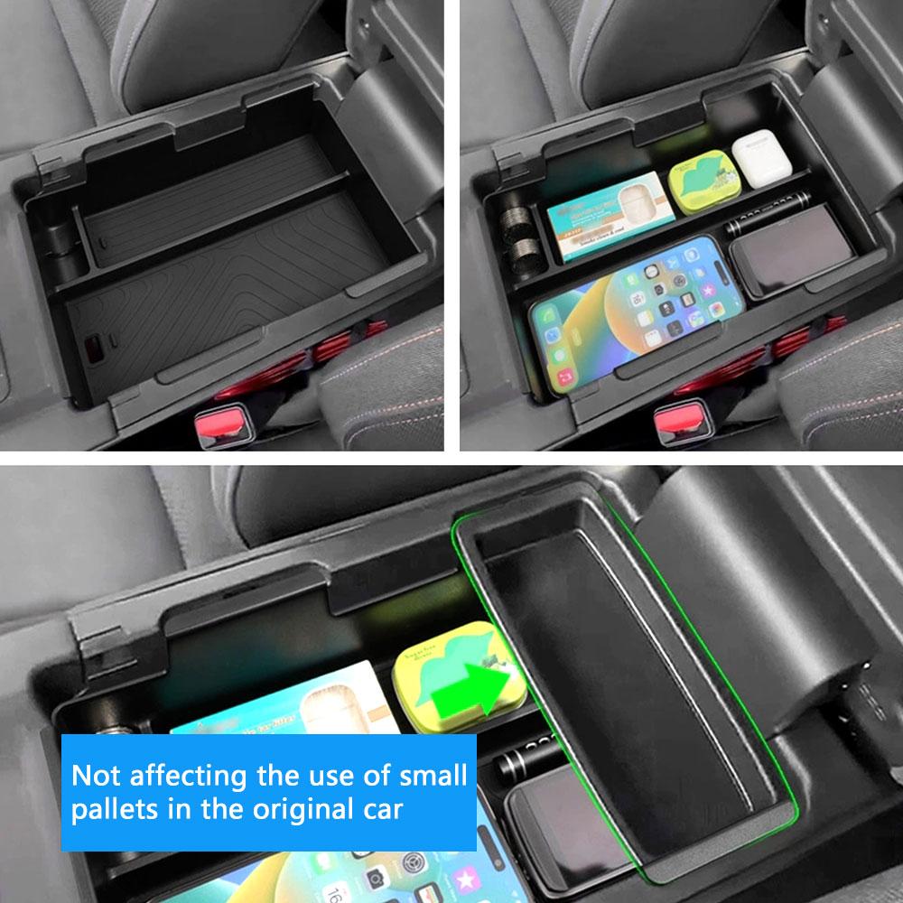 Для Honda Prologue EV 2025 2025 Acura ZDX 2025 2025 Органайзер-лоток для центральной консоли Подлокотник Вторичный автомобильный ящик для хранения Аксессуары