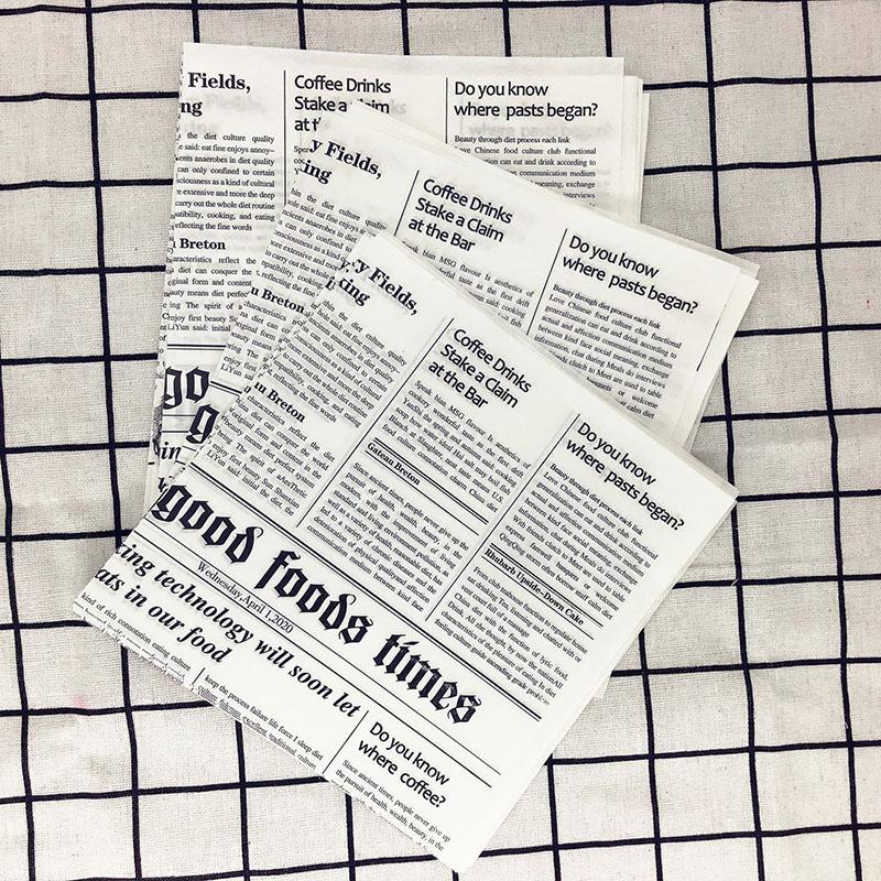 Подложка для клубничного торта Маслостойкая бумага Бумага для гамбургеров Бумага для упаковки сэндвичей Масловпитывающая бумага Бумага для выпечки с маслом