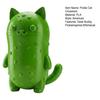 Pickle Cat Figurine Desk Buddy Emotional Support Decoration Pickle Pal 3D Printed Pickle Cat Ornament Gift for Pickle Lovers