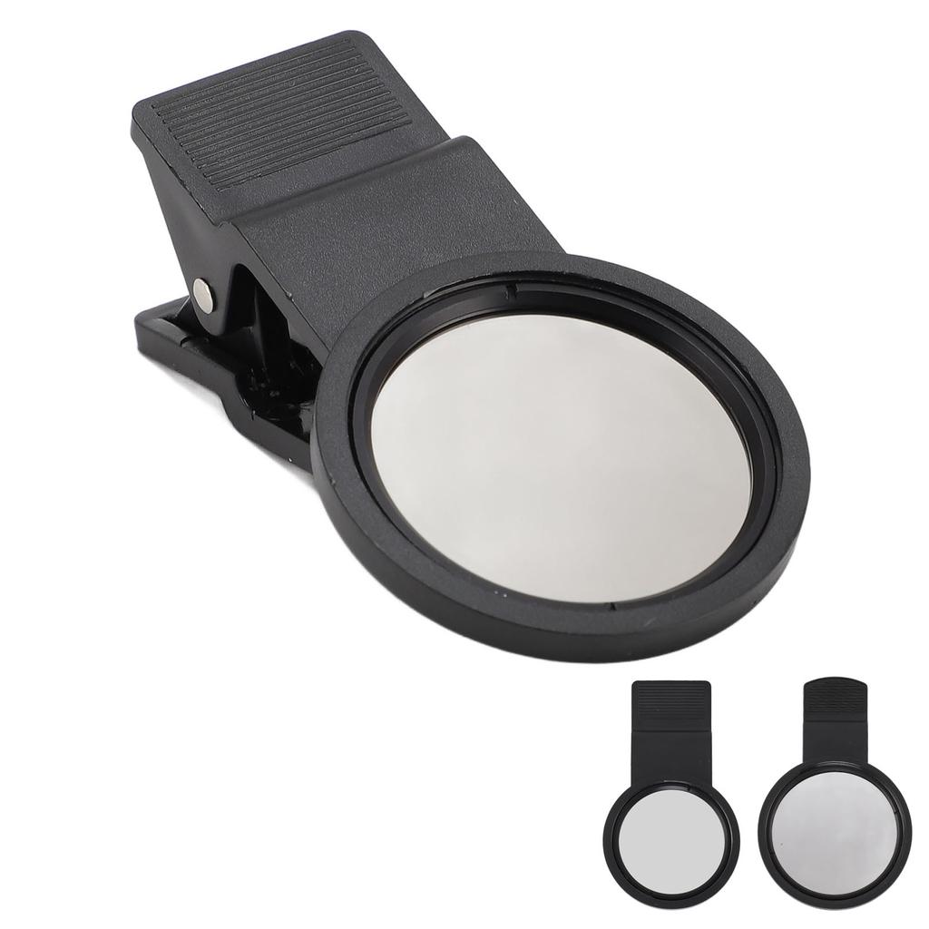 Фильтр для объектива телефона Solar Eclipse с антибликовым покрытием, клипса на телефоне, улучшение изображения солнечного затмения