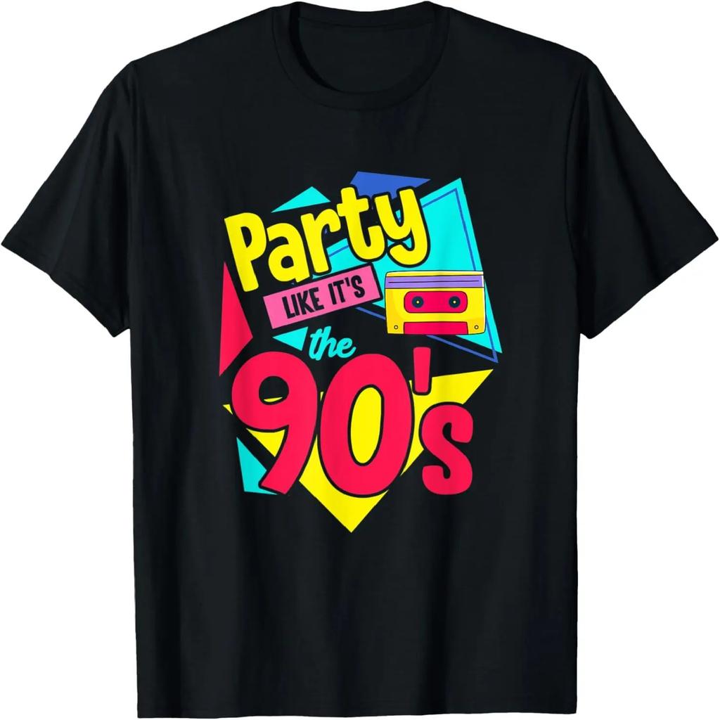 1990 Party Like It's The 90's Девяностые Музыкальная Вечеринка Футболка