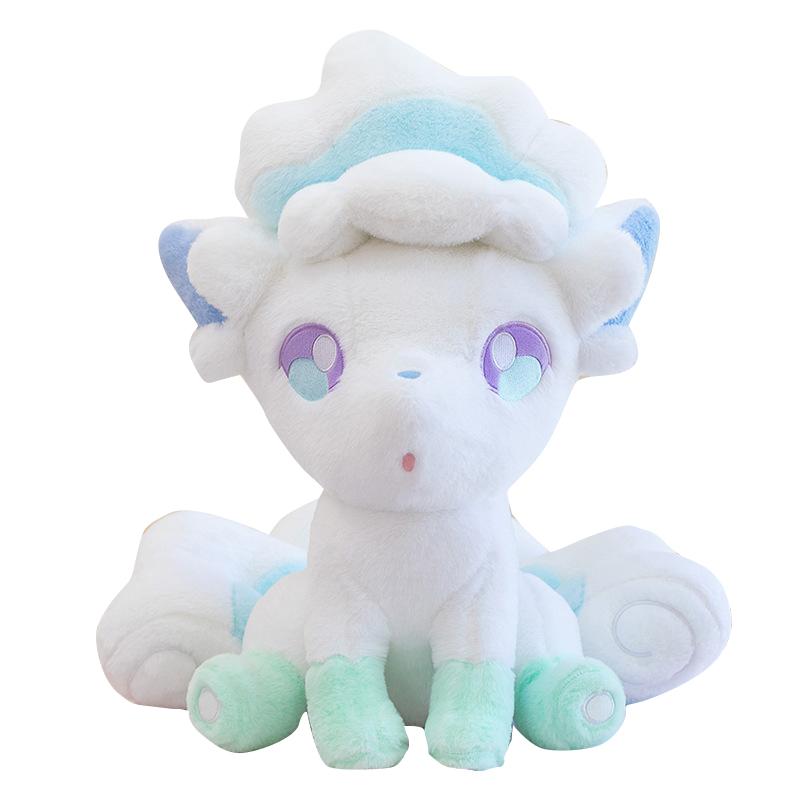 40/80cm Kawaii Espurr Plush Toys Alolan Vulpix Doll Cute Large Plushie Stuffed Pillow Gift for Kid Birthday Xmas