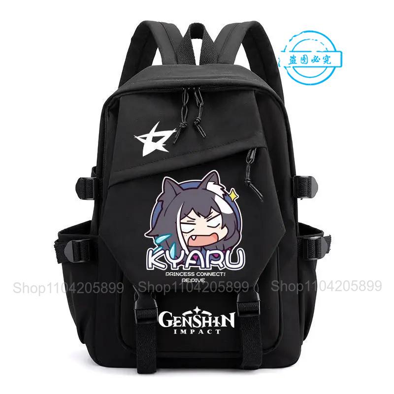 Рюкзак Danganronpa Аниме Моно Кума Медведь Ученические Сумки Мальчики Девочки Mochila Подарок Тренд Поездка USB-порт Сумка-тоут Ноутбук Рюкзак