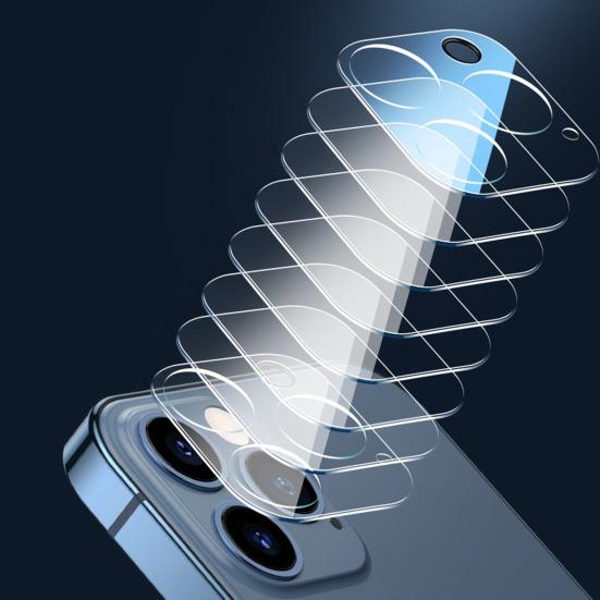 Объектив из закаленного стекла 3D стекло против царапин противоударная защитная пленка для объектива камеры телефона для iPhone 14 13 12 Pro Max Mini