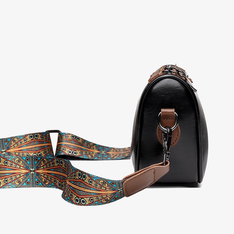 Yogodlns Модные маленькие сумки-седла из искусственной кожи для женщин, винтажная дизайнерская однотонная сумка через плечо через плечо