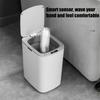 Intelligent Trash Can Automatic Sensor Dustbin Smart Sensor Electronic Waste Bin Home Rubbish Can For Kitchen Bathroom Garbage