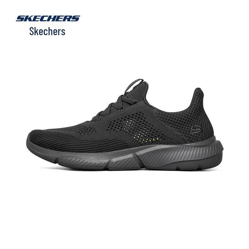 Skechers Унисекс Слипоны Сетчатые Беговые Кроссовки 210281
