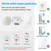 Tuya Zigbee Умный Мини-модуль переключателя Реле Без нейтрального провода 1 2 3 4 Клавиши Двухстороннее управление Работает с Alexa Google Home