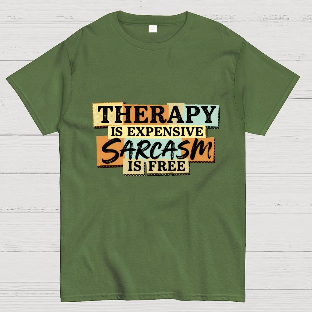 Sarcasm Is Free Cotton Summer Casual Cool Loose T-Shirt