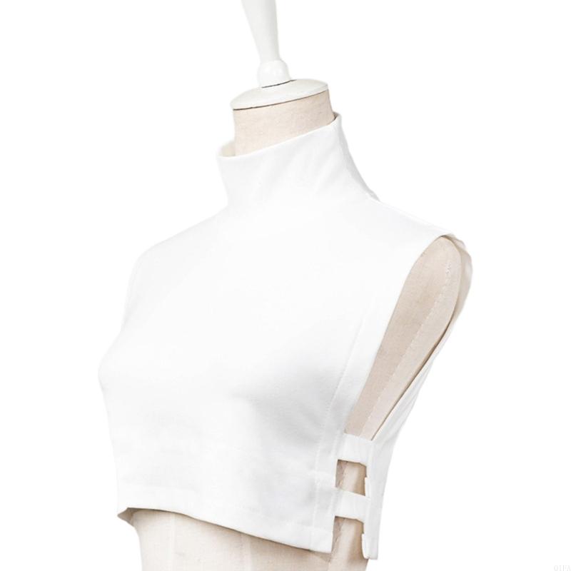Q1FA Detachable Turtleneck Collar Sweater Collar Dickey Collar Turtleneck FalseCollar