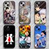 Классический Захватывающий Аниме H-Hunter x Hunter Чехол для Телефона Чехол для Телефона Мягкая Упаковка Легкий Для iPhone17 16 15 14 13ProMax