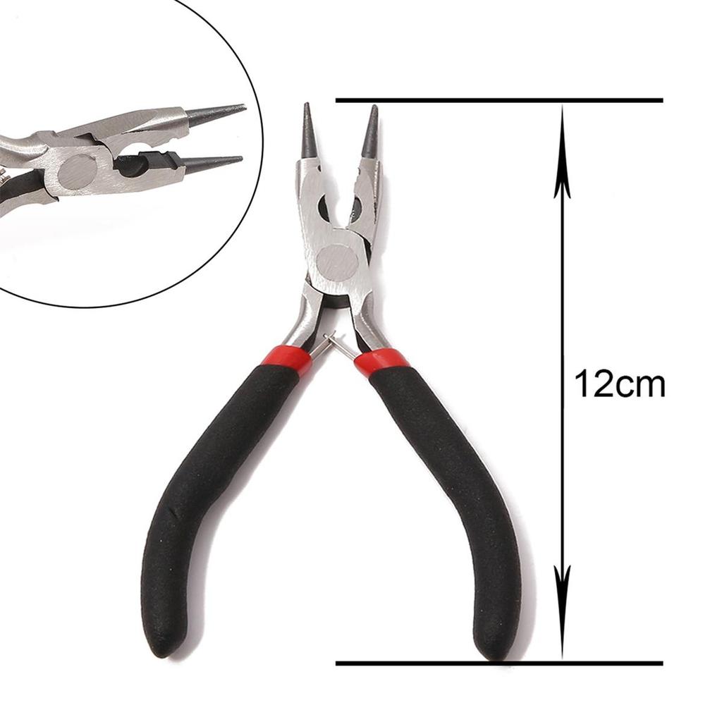 1 Piece Stainless Steel Needle Nose Pliers Jewelry Making Hand Tool DIY Design Equipment