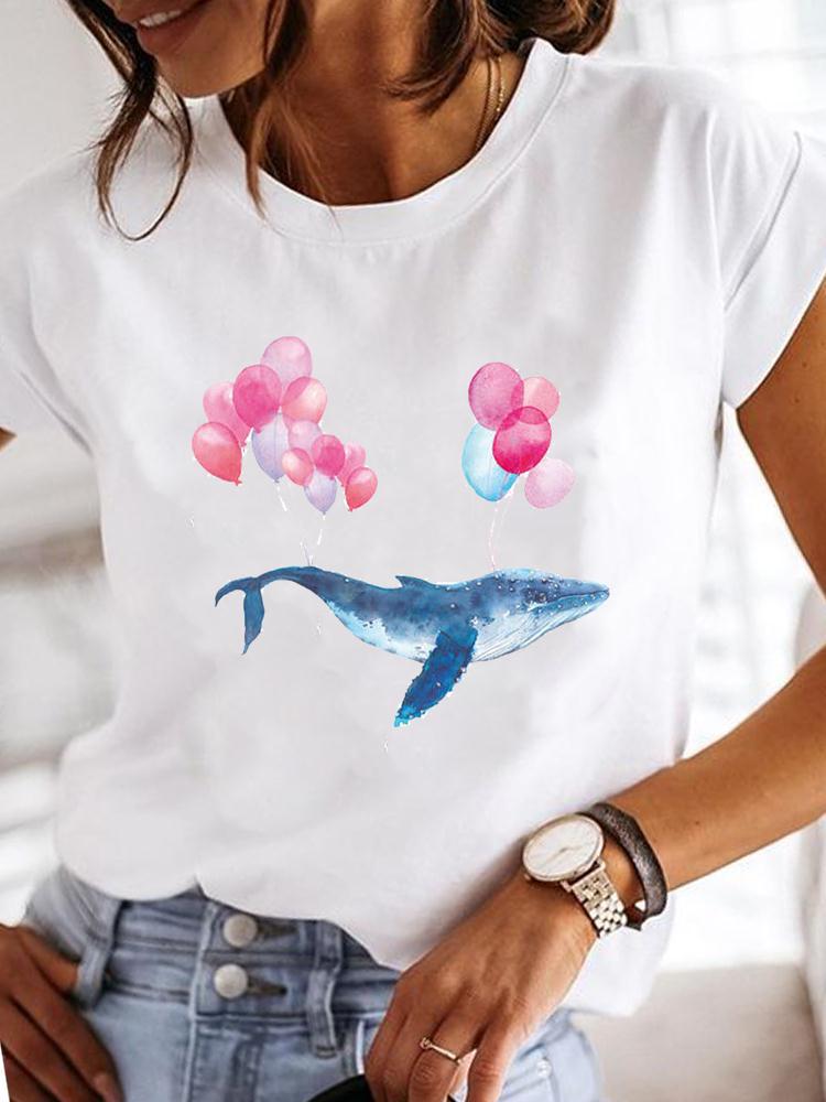 Женская футболка Harajuku с короткими рукавами и круглым вырезом с принтом «Взрывоопасные насекомые, бабочки, стрекозы» 3D, женская одежда, футболка большого размера