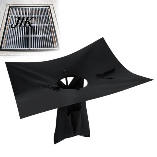 Construction Site Sediment Guard Catch Basin Drain Filter, 48x48x22 Inch Filter for Stormwater Drainage, Control & Debris with Tie Straps Garden,