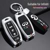 Чехол для ключа Infiniti: Совместим с Q50L, Q70, QX50, QX60, FX35 - Металлический корпус и чехол для ключа