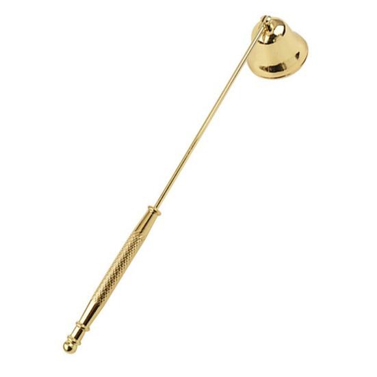 Гаситель для свечей в форме колокольчика с длинной ручкой, фитиль для чайных свечей из нержавеющей стали, гаситель пламени, инструменты для тушения свечей, аксессуары для свечей