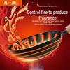 Zhang Xiaoquan 32cm Refined Iron Round Bottom Wok with Lid