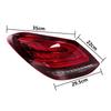 Left LED Rear Tail Light Brake Lamp 2059067103 For Mercedes Benz C-Class W205 2019 2020 2021