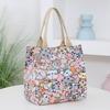 Cat Print Canvas Tote: Portable Lunch, Picnic & Work Bag
