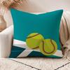 PFashion Tennis Cushion Cover Linen Doublesided Printed Cushion Cover sofa pillow caseNordic Home Decor