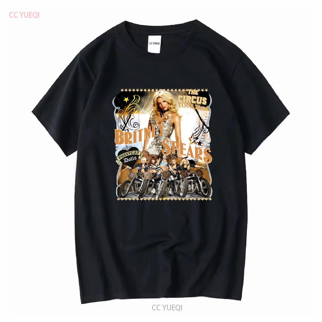 Редкая винтажная футболка Britney Spears Pussycat Dolls The Circus 2009 Tour 2000-е M с длинным или коротким рукавом винтажная Стираная Мягкая