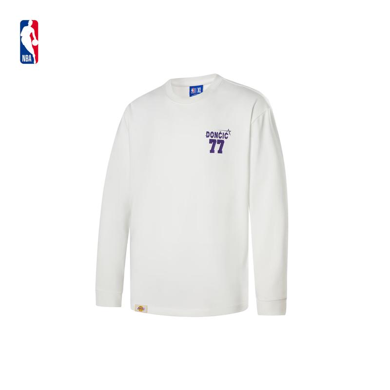 Официальная тренировочная футболка с длинным рукавом NBA, базовый слой