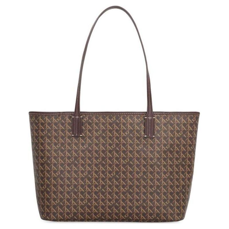 TORY BURCH Tangli Baiqi Ever-Ready Series Fully Printed Retro Pattern Coated Canvas Canvas Bag Tote Bag Tote Bag Shopping Bag Handbag Small 147748-207