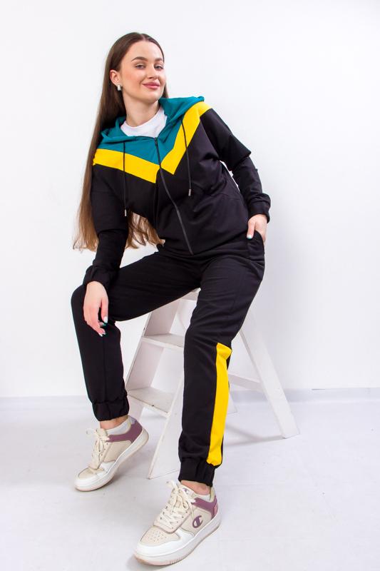 Stylish Women’s Sport Suit – Elastic Cuffs & Pockets, Any Season, 8343-057 HC